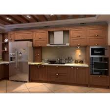 elegant american style oak wood kitchen