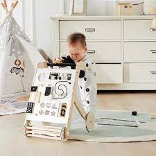 Buy Asweets Wonder Wise Wooden Baby Push And Pull Multifunctional Activity Walker With Interactive Elements And Toys Promotes Walking And Standing Online In Ukraine B08v4klh9l