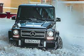 Vertical grille bars and aero details define the c 63 and c 63 s. Hd Wallpaper Black Mercedes Benz G Class Winter Snow Photographer Before Wallpaper Flare