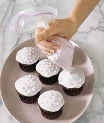 Homemade Icing Dispenser Plastic Bag Soft Cheese Cupcake Icing