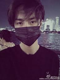 I Dunno Why But I Think It S Cute When Idols Wear Those Masks And You Can Only See Their Eyes Wang Korean Idol Kpop Guys