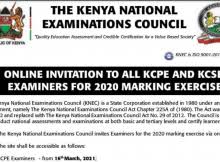 Get your kcpe results 2020: Knec Invites Examiners To Apply For Kcpe Kcse 2020 Marking Exercise