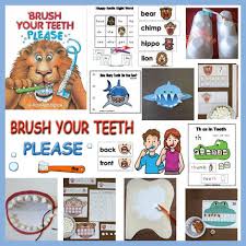 dental health and teeth preschool activities lessons and