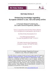 Cuatro veces al año se produce una gran actualización con nuevas colecciones de. Pdf Eu Kids Online Ii Enhancing Knowledge Regarding European Children S Use Risk And Safety Online