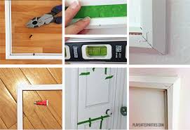 Interior door frame replacement or repair cost. Interior Door Trim A Quick And Easy Diy