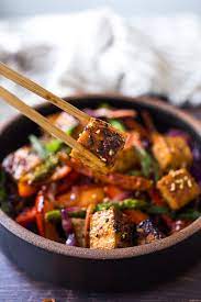 Szechuan Tofu And Veggies Feasting At Home Recipe Tofu Szechuan Recipes Vegan Stir Fry