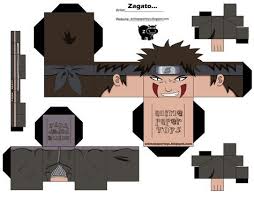 Kiba Papercraft In 2020 Anime Paper Paper Crafts Origami Naruto
