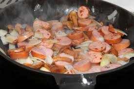 Lyoner Pfanne Fleischwurst Rezepte Lebensmittel Essen