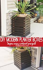 Most of them are a perfect afternoon project for any beginner woodworker. Diy Modern Planter Boxes Kleinworth Co