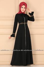 Modaselvim Ferace Bel Ve Manseti Gupurlu Ferace Pl7009 Siyah Giyim Kiyafet Moda