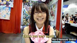 Tamiyasu Tomoe Message to Fans @ Anime Expo 2012 - YouTube