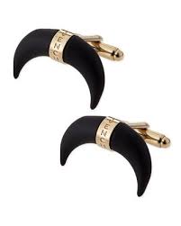 Givenchy Pale Gold Horn Cuff Links Gold Horns Cufflinks Men Cufflinks