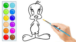 How To Draw Tweety Bird Easy Step By Step Drawing Art Ideas A new drawing tutorial is uploaded every week, so stay tooned! how to draw tweety bird easy step by