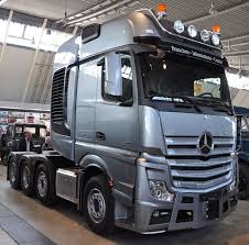 Mecedes New Actros 4163 Slt Truck Vrachtwagens Fotografie