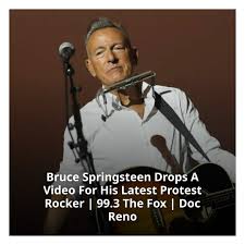 I made this photo of Bruce Springsteen playing the harmonica solo during  “The Promised Land” a few years ago.⁣ ⁣ Bruce played that song at a benefit  concert the other night. Here