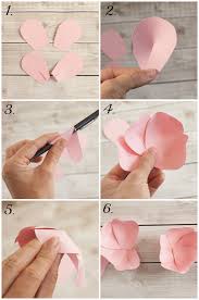 Cut 6 x 15cm pieces of thin wire. Paper Flower Tutorial Frog Prince Paperie