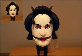 bunraku puppet head 日本美術 浄瑠璃 仮面 アート