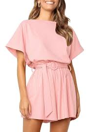 Light Pink Outfit From Bershka Bershka Lightpink Lightpinkoutfit Womanfashiontrends Fashionactivation Loose Romper Pink Jumpsuit Short Fashion