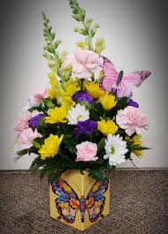 Maybe you would like to learn more about one of these? Floral Butterfly Arrangement Fresh Floral Keepsake In Elkton Md Fair Hill Florist