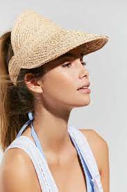 26 Stylish Beach Accessories To Rock On The Sand In 2021 Straw Visor Visor Beach Gadgets
