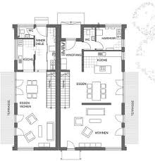 Modernes Design Doppelhaus Mannheim Von Luxhaus Haus Bau Doppelhaus Grundriss Haus Grundriss Grundriss Wohnung