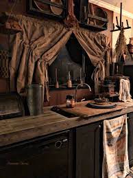 Don't underestimate this kitchen model. Love My Kitchen Dough Board Punched Tin Old Wood Mashers Drieds Primitivediningrooms Primitive Kitchen Decor Primitive Dining Rooms Primitive Kitchen