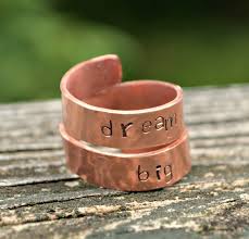 To transfer a pattern onto a metal surface, use carbon paper. Stamped Wrap Ring With The Dremel Micro 8050 Amy Latta Creations