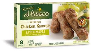 Read reviews for apple chicken sausage links. Apple Maple Chicken Breakfast Sausage Al Fresco How To Cook Chicken Chicken Breakfast Chicken Meatballs