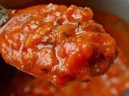 Sauce Tomate Au Thermomix Recipe Pizza Sauce Homemade Tomato Soup Homemade Homemade Sauce