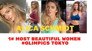 This week her outdoor season began. Most Beautiful Women Alica Schmidt Olimpics Tokyo 1 Youtube