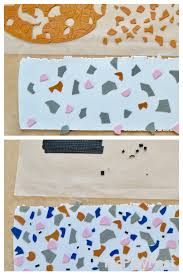 Polymer clay tutorial by iris mishly 100+ polymer clay veneers, slabs and surface treatment techniques. Make A Terrazzo Style Planter From Polymer Clay Diy Tutorial Life Of Making