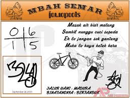 Syair Hk Mbah Semar 26 September 2020 Keluaran Togel