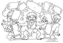 Here are several printable options for one of our favorite bible stories. Samson Destroys Dagon S Temple Coloring Page Ministry To Children