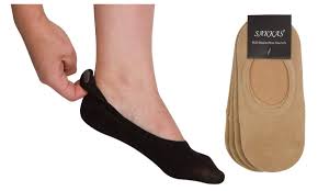 Sakkas Women S Footsies Solid Shoe Foot Invisible Liner No Show Socks 4 Pack No Show Socks How To Wear Heels Best Loafers