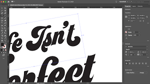 Just separate the punctuation from the word with a space when entering your sentence. Use Type To Create Letter Based Art In Adobe Illustrator