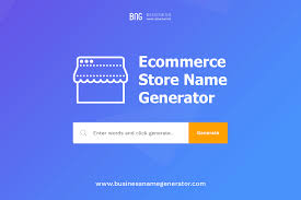 Ecommerce Business Name Generator Business Names Name Generator Store Names Ideas