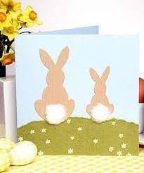 With the help of the foam sheet, make the eggshell and the egg. 8 Ingenious Easter Bunny Cards You Must Make Hobbycraft Blog Kids Easter Cards Happy Easter Card Diy Easter Cards