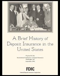 The fdic stands for federal deposit insurance corporation and is an independent agency of the united states government. Fdic A Brief History Of Deposit Insurance