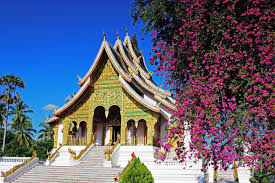 The main entrance is on sisavangvong road. Temple At The Royal Palace In Luang Prabang Laos Luang Prabang Laos Houses Of The Holy