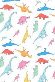 Dino Doodles Art Print By Corsac Julien Missaire Society6 Dinosaur Wallpaper Iphone Background Wallpaper Cute Patterns Wallpaper