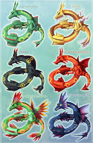 Rayquaza Pokemon Breeds Pokemon Pokemon Rayquaza