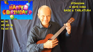 Impara a suonare tutti gli accordi sulla chitarra! Tanti Auguri A Te Con L Ukulele Youtube