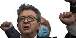 Melenchon, 65, is using the gimmick to help himself stand out in a highly contentious french election that begins on sunday. 0fi8sawbn3jwem
