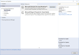 Feedback client for visual studio 2017. Introducing Sql Server Data Tools For Analysis And Reporting Services For Visual Studio 2017 Business Intelligence Info