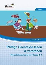 Bilder zu grundschule auf 4teachers. Pfiffige Sachtexte Lesen Verstehen Pr Grundschule Deutsch Klasse 3 4 Thum Widmer Sandra 9783869989440 Amazon Com Books
