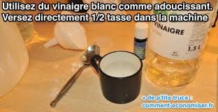 Remplacer Adoucissant Par Vinaigre Vinaigre Blanc Adoucissant Lavage Linge