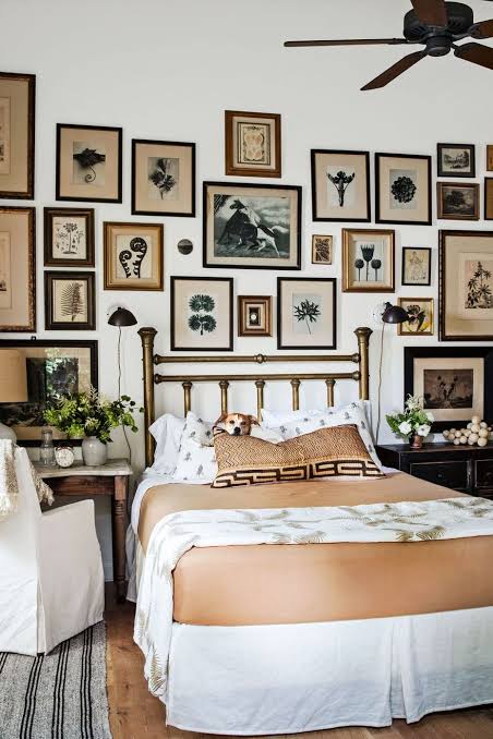 18 Best Above-Bed Decor Ideas - How to Decorate Over the Bed