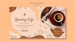 What foods are on the menu at free range cafe? Coffee Banner Images Free Vectors Stock Photos Psd