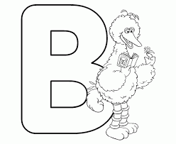 He is seen busy decorating his own christmas tree here. Big Bird Coloring Page Coloring Home