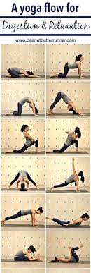Yoga Flow For Digestive Health Relaxation Peanut Butter Runner Easy Yoga Workouts Relaxing Yoga Yoga Poses